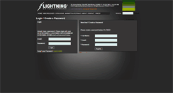 Desktop Screenshot of lightning-ent.goscreening.com